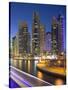 Skyscrapers, Dubai Marina, Dubai, United Arab Emirates-Rainer Mirau-Stretched Canvas