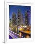 Skyscrapers, Dubai Marina, Dubai, United Arab Emirates-Rainer Mirau-Framed Photographic Print