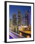 Skyscrapers, Dubai Marina, Dubai, United Arab Emirates-Rainer Mirau-Framed Photographic Print