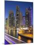 Skyscrapers, Dubai Marina, Dubai, United Arab Emirates-Rainer Mirau-Mounted Photographic Print