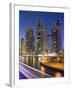 Skyscrapers, Dubai Marina, Dubai, United Arab Emirates-Rainer Mirau-Framed Premium Photographic Print