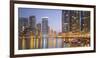 Skyscrapers, Dubai Marina, Dubai, United Arab Emirates-Rainer Mirau-Framed Photographic Print