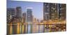 Skyscrapers, Dubai Marina, Dubai, United Arab Emirates-Rainer Mirau-Mounted Photographic Print