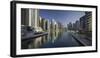 Skyscrapers, Dubai Marina, Dubai, United Arab Emirates-Rainer Mirau-Framed Photographic Print