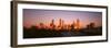 Skyscrapers in a City, Atlanta, Georgia, USA-null-Framed Photographic Print