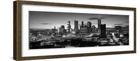 Skyscrapers in a City, Atlanta, Georgia, USA-null-Framed Photographic Print