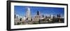 Skyscrapers in a city, Cleveland, Ohio, USA-null-Framed Photographic Print
