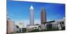 Skyscrapers in a city, Cleveland, Ohio, USA-null-Mounted Photographic Print