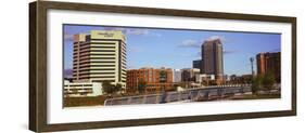 Skyscrapers in a city, Columbus, Ohio, USA-null-Framed Photographic Print
