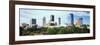 Skyscrapers in a city, Little Rock, Arkansas, USA-null-Framed Photographic Print