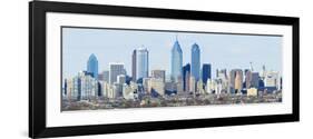 Skyscrapers in a City, Philadelphia, Pennsylvania, USA-null-Framed Photographic Print