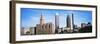 Skyscrapers in a city, Philadelphia, Pennsylvania, USA-null-Framed Photographic Print