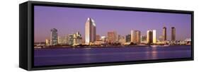 Skyscrapers in a City, San Diego, San Diego County, California, USA-null-Framed Stretched Canvas