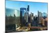 Skyscrapers in a City, Willis Tower, Chicago River, Chicago, Illinois, USA-null-Mounted Photographic Print