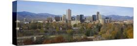 Skyscrapers in Denver, Colorado, USA-null-Stretched Canvas