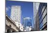 Skyscrapers in Downtown Auckland, North Island, New Zealand, Pacific-Ian-Mounted Photographic Print