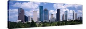 Skyscrapers in Houston, Texas, USA-null-Stretched Canvas