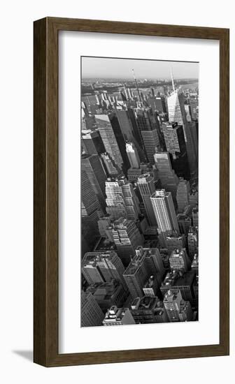 Skyscrapers in Manhattan I-Vadim Ratsenskiy-Framed Art Print