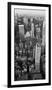 Skyscrapers in Manhattan II-Vadim Ratsenskiy-Framed Art Print