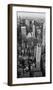 Skyscrapers in Manhattan II-Vadim Ratsenskiy-Framed Art Print