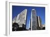 Skyscrapers in Praca Sete, Belo Horizonte, Minas Gerais, Brazil, South America-Ian Trower-Framed Photographic Print