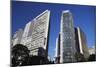 Skyscrapers in Praca Sete, Belo Horizonte, Minas Gerais, Brazil, South America-Ian Trower-Mounted Photographic Print