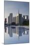 Skyscrapers in Zhujiang New Town, Tian He, Guangzhou, Guangdong, China, Asia-Ian Trower-Mounted Photographic Print