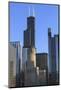 Skyscrapers Including Willis Tower-Amanda Hall-Mounted Photographic Print