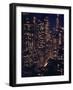 Skyscrapers Lit Up as Evening Descends-Andreas Feininger-Framed Photographic Print