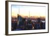 Skyscrapers Nightfall II-Philippe Hugonnard-Framed Giclee Print