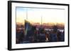 Skyscrapers Nightfall II-Philippe Hugonnard-Framed Giclee Print