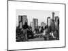 Skyscrapers of Manhattan in Winter at Sunset-Philippe Hugonnard-Mounted Art Print