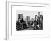 Skyscrapers of Manhattan in Winter at Sunset-Philippe Hugonnard-Framed Art Print