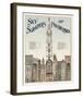 Skyscrapers of Philadelphia, c. 1898-null-Framed Giclee Print