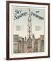 Skyscrapers of Philadelphia, c. 1898-Vintage Reproduction-Framed Giclee Print