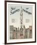 Skyscrapers of Philadelphia, c. 1898-Vintage Reproduction-Framed Giclee Print