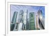 Skyscrapers of the Modern Moscow-City International Business and Finance Development-Gavin Hellier-Framed Photographic Print