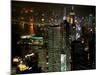 Skyscrapers of Victoria Harbor, Hong Kong, China-Charles Crust-Mounted Photographic Print