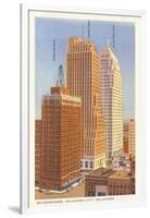 Skyscrapers, Oklahoma City, Oklahoma-null-Framed Art Print