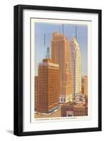 Skyscrapers, Oklahoma City, Oklahoma-null-Framed Art Print