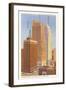 Skyscrapers, Oklahoma City, Oklahoma-null-Framed Art Print