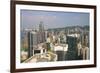 Skyscrapers on Hong Kong Island, Hong Kong, China, Asia-Fraser Hall-Framed Photographic Print