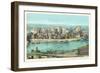 Skyscrapers, Pittsburgh, Pennsylvania-null-Framed Art Print