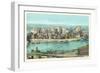 Skyscrapers, Pittsburgh, Pennsylvania-null-Framed Art Print