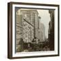 Skyscrapers, Randolph Street, Chicago, Illinois, USA, C Late 19th Century-Underwood & Underwood-Framed Photographic Print