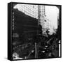 Skyscrapers, Randolph Street, Chicago, Illinois, USA, Early 20th Century-Underwood & Underwood-Framed Stretched Canvas