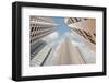 Skyscrapers under Sky, City Scenery of Osaka, Japan , Asia.-elwynn-Framed Photographic Print