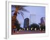 Skyscrapers Viewed from Jacome Plaza, Tucson, Arizona, United States of America, North America-Richard Cummins-Framed Photographic Print