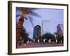 Skyscrapers Viewed from Jacome Plaza, Tucson, Arizona, United States of America, North America-Richard Cummins-Framed Photographic Print