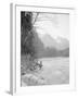 Skyskomish River Fishing, 1906-Asahel Curtis-Framed Giclee Print